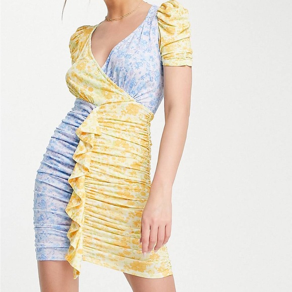 Floral Ruffle Dress - Picture 2 of 4